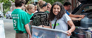 Russell Sage College Move In Day Tile 